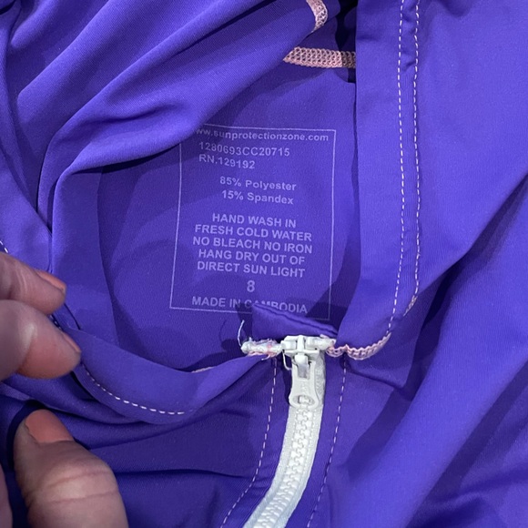 Sun Protection Zone Hooded Swim Jacket - Picture 3 of 4